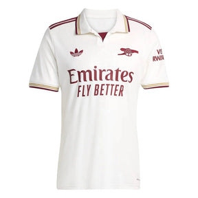Camisa Arsenal Third 2025/26 Torcedor Adidas Masculino - Branco - Garcêz Sports