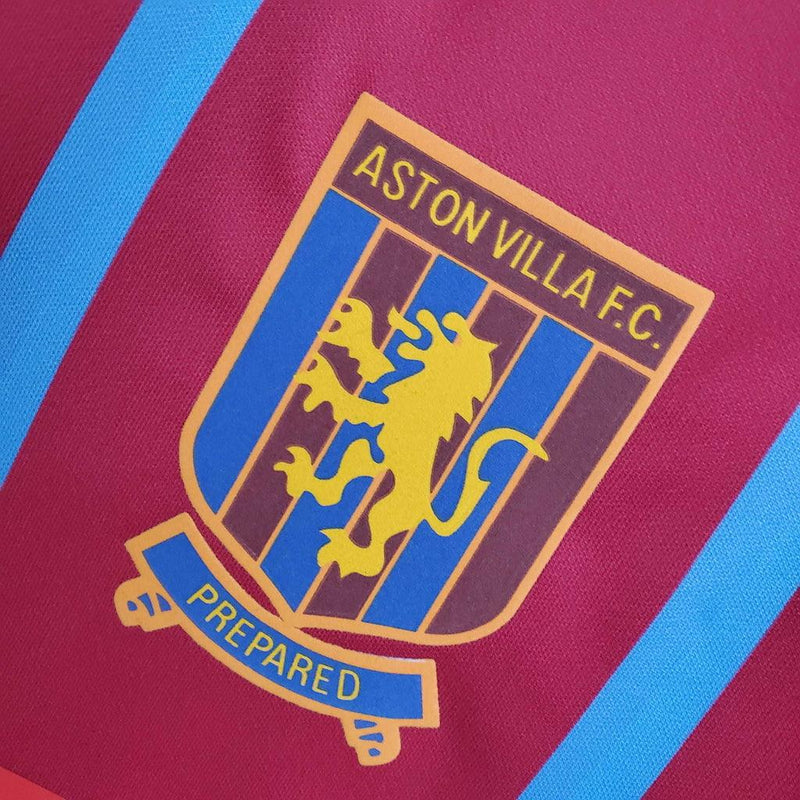 Camisa Aston Villa Retrô 1993/1995 Vermelha - Asics - DA Sports Oficial