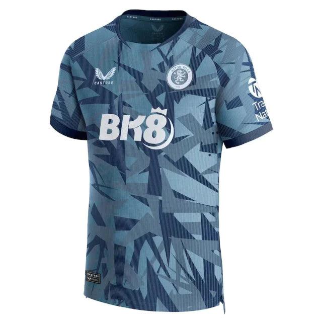 Camisa Aston Villa Third 23/24 s/n° Torcedor Masculina - Azul - DA Sports Oficial