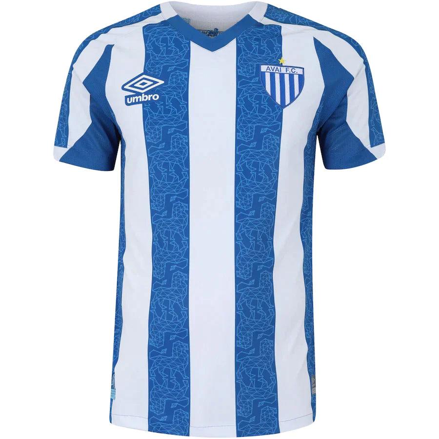 Camisa Avaí I 22/23 Umbro - Azul e Branco - DA Sports Oficial
