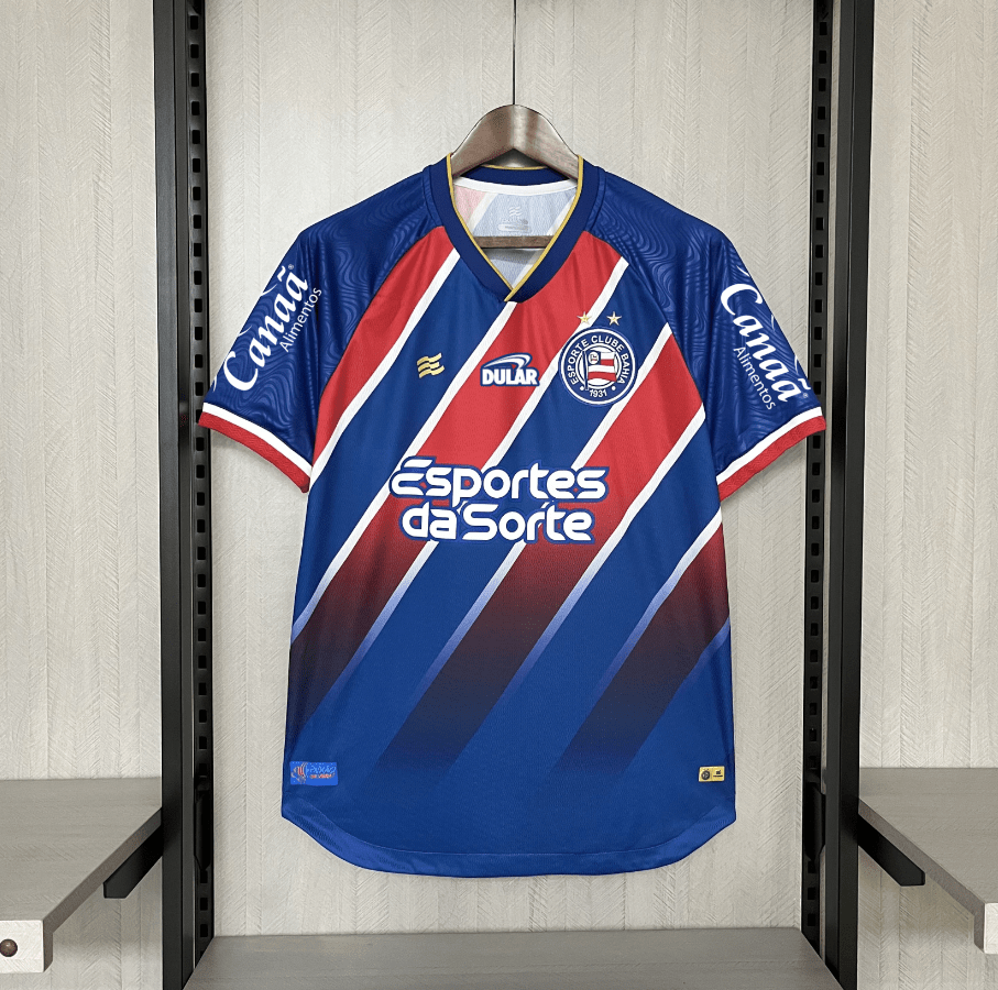 Camisa Bahia 24/25 Uniforme 2 Jogo (Com todos patrocinadores) - Garcêz Sports
