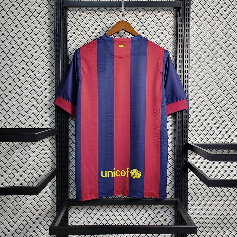 Camisa Barcelona Retrô 2015 Azul e Grená - Nike - Garcêz Sports
