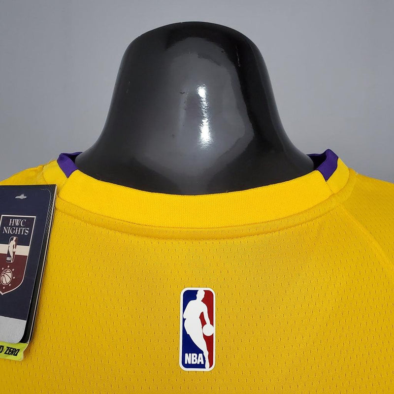 Camisa Basquete NBA Regata Los Angeles Lakers Masculina - Amarela - DA Sports Oficial