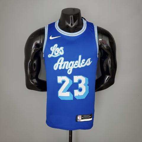 Camisa Basquete NBA Regata Los Angeles Lakers Masculina - Azul - DA Sports Oficial