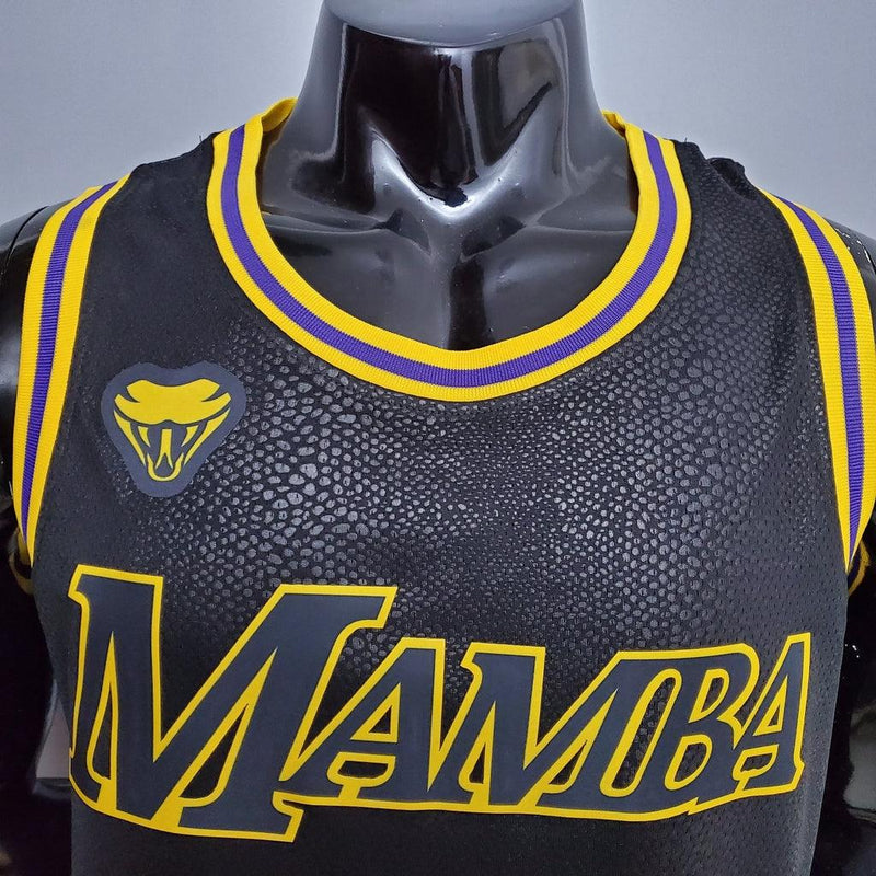 Camisa Basquete NBA Regata Los Angeles Lakers Masculina - Preta - DA Sports Oficial