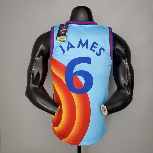 Camisa Basquete NBA Regata Los Angeles Lakers Space Jam Masculina - Azul - DA Sports Oficial