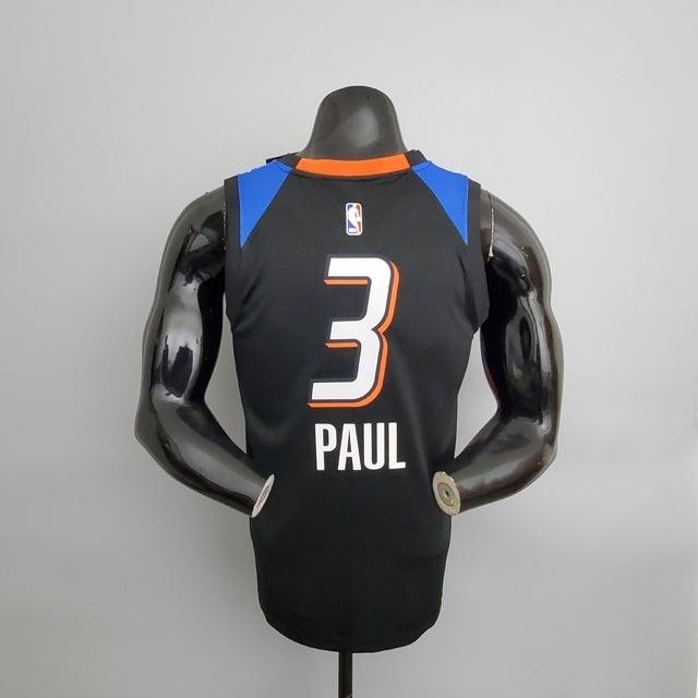 Camisa Basquete NBA Regata Oklahoma City Thunder Masculina - Preta - DA Sports Oficial