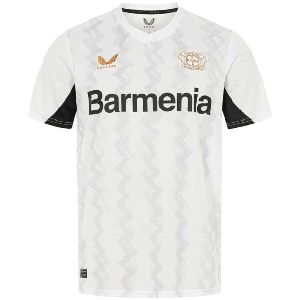 Camisa Bayer Leverkusen Away 24/25 - Branco - Garcêz Sports