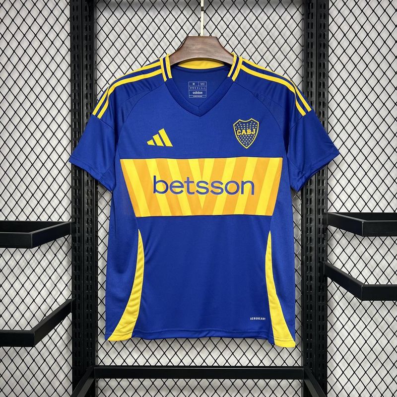 Camisa Boca Juniors Home Azul Escura III 2024/25 Masculina - Garcêz Sports