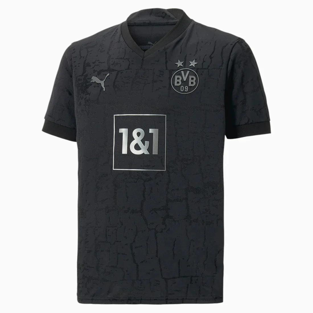 Camisa Borussia Dortmund Edição Carvão 2023 Puma - Preto - Garcêz Sports