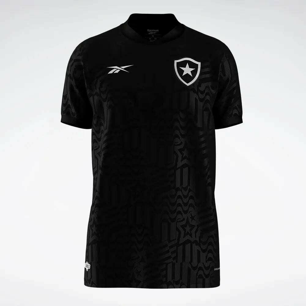 Camisa Botafogo II 2024 Reebok - Preta - DA Sports Oficial