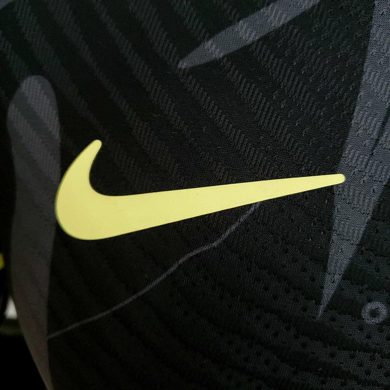 Camisa Brasil Edição Concept 2022 Preta - Nike - Masculino Jogador - DA Sports Oficial