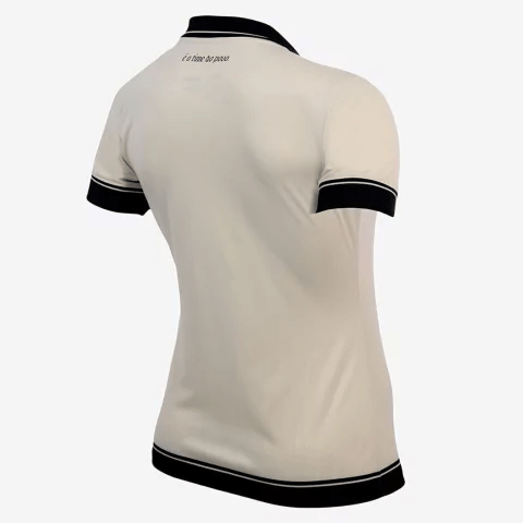 Camisa Corinthians 23/24 - Bege - (Feminina) - Garcêz Sports