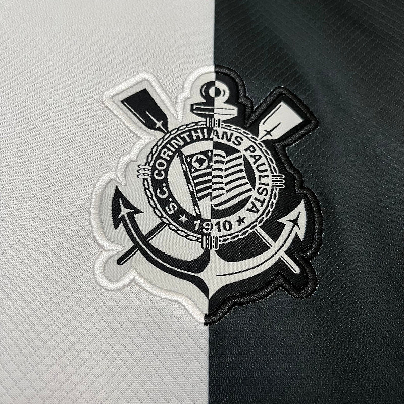 Camisa Corinthians IlI 24/25 Nike - Preto e Branco - (Feminina) - Garcêz Sports