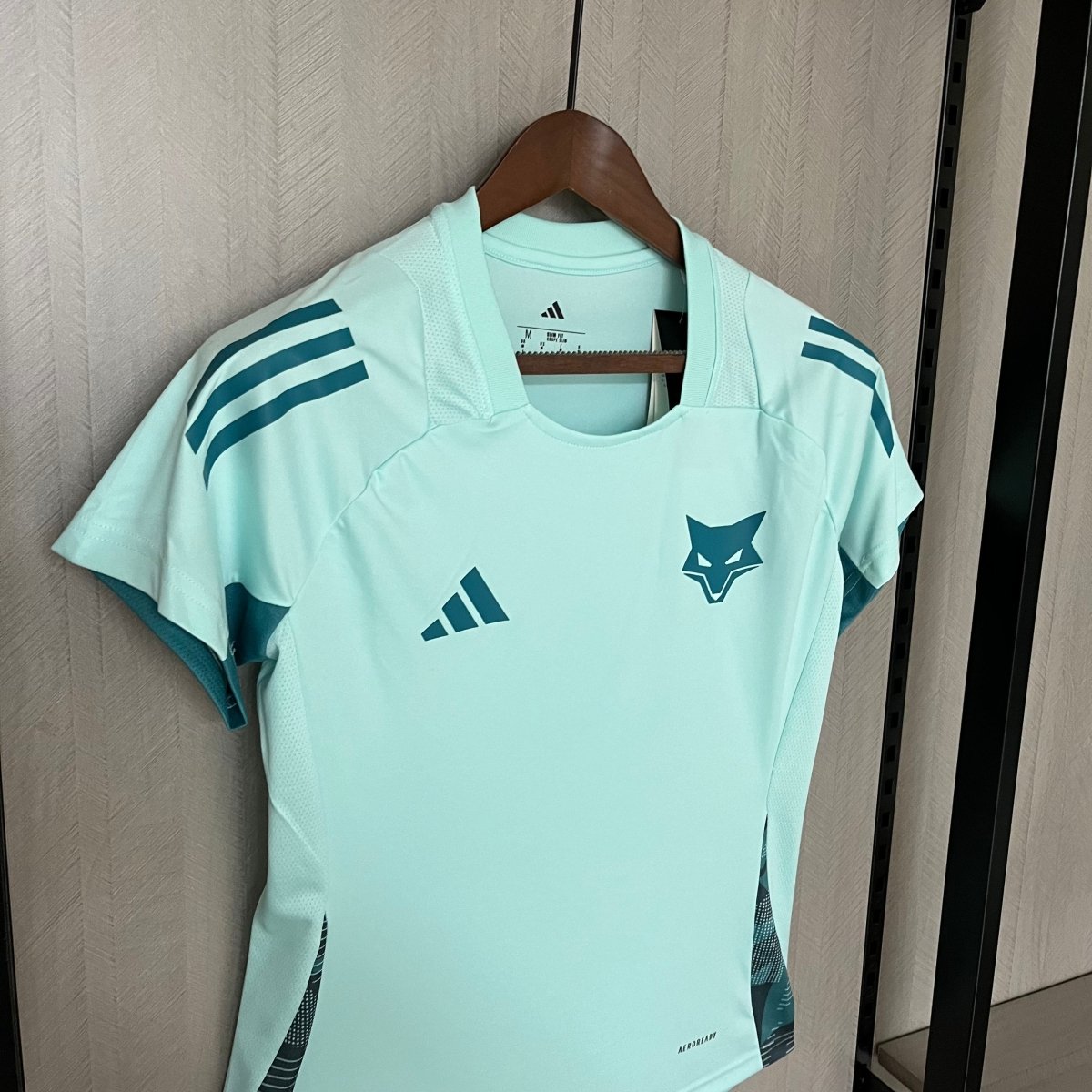 Camisa Cruzeiro 25/26 Treino Adidas - Azul Turquesa - (Feminina) - Garcêz Sports