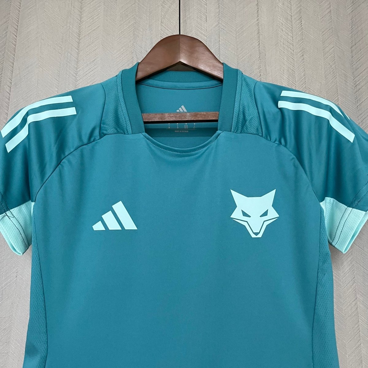 Camisa Cruzeiro 25/26 Treino Adidas - Azul Turquesa+Branco - (Feminina) - Garcêz Sports
