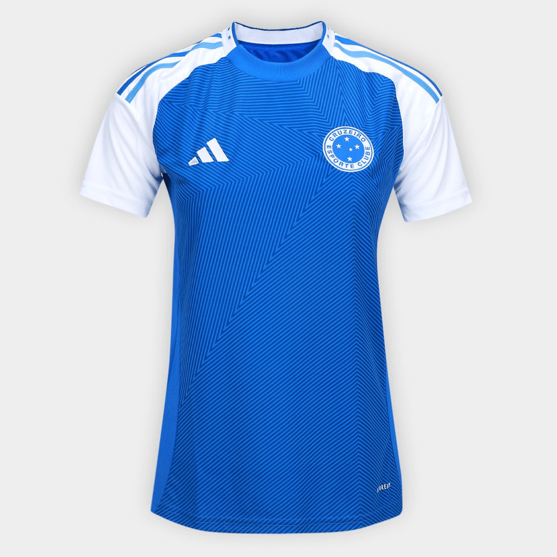 Camisa Cruzeiro I 25/26 Adidas - Azul - (Feminina) - Garcêz Sports