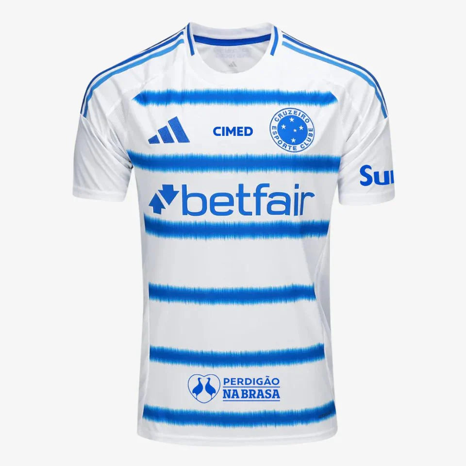 Camisa Cruzeiro II 2025/26 Adidas (Com Patrocínios) - Garcêz Sports