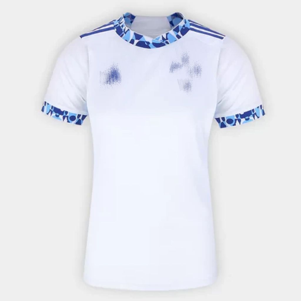 CAMISA CRUZEIRO II 24/25 ADIDAS - BRANCO+AZUL - (FEMININA) - Garcêz Sports
