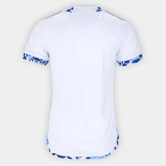 CAMISA CRUZEIRO II 24/25 ADIDAS - BRANCO+AZUL - (FEMININA) - Garcêz Sports