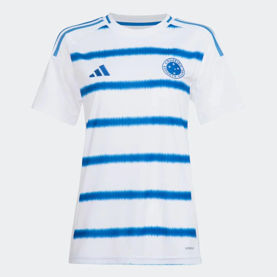 Camisa Cruzeiro II 25/26 Adidas - Branca - (Feminina) - Garcêz Sports