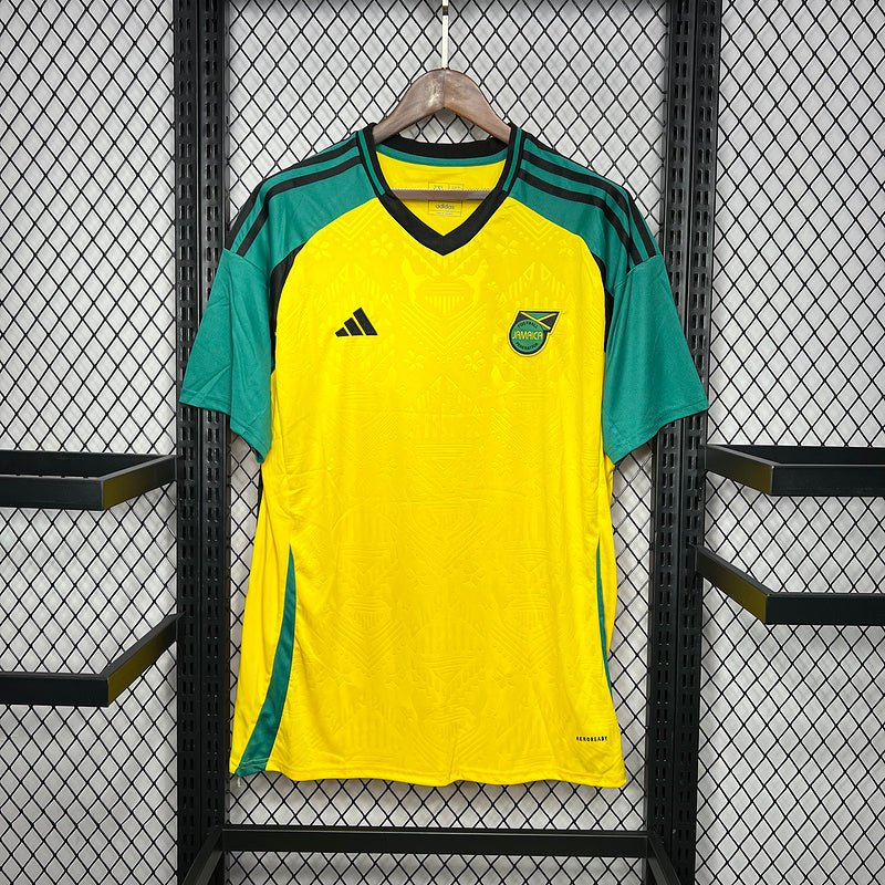 Camisa da Jamaica 24/25 Verde e Amarela - Garcêz Sports