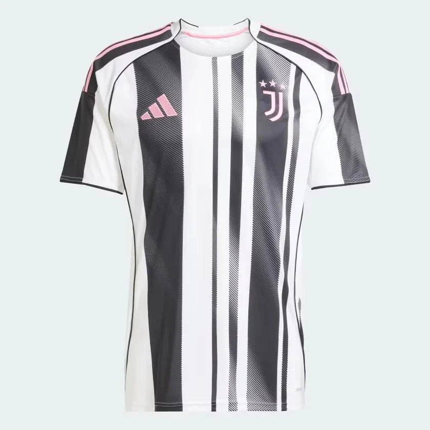 Camisa da Juventus Home 2025 - Preta e Branca - Garcêz Sports