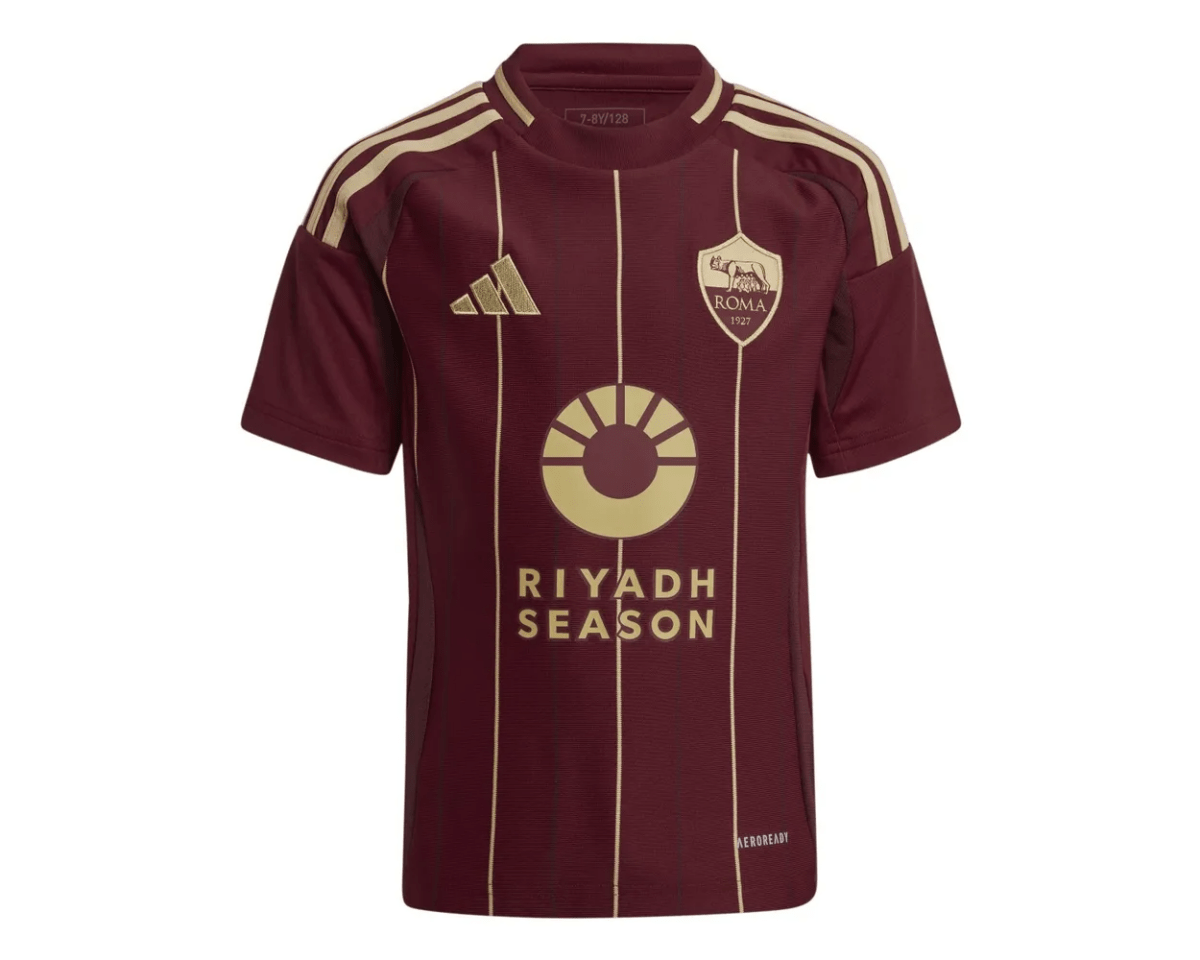 Camisa da Roma Home 24/25 Vermelha - Garcêz Sports