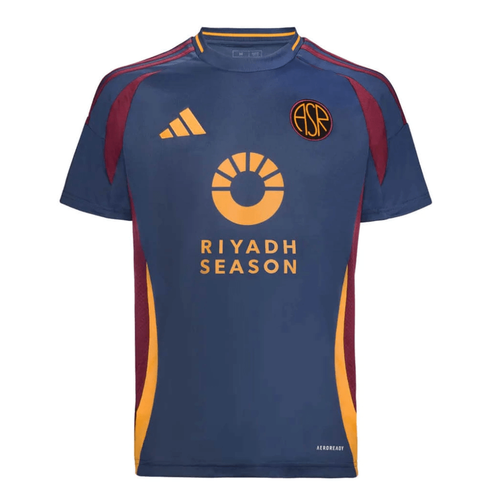 Camisa da Roma III 24/25 Azul e Amarela - Garcêz Sports