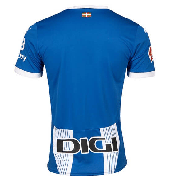 Camisa do Alavés I 24/25 Branca e azul - Garcêz Sports