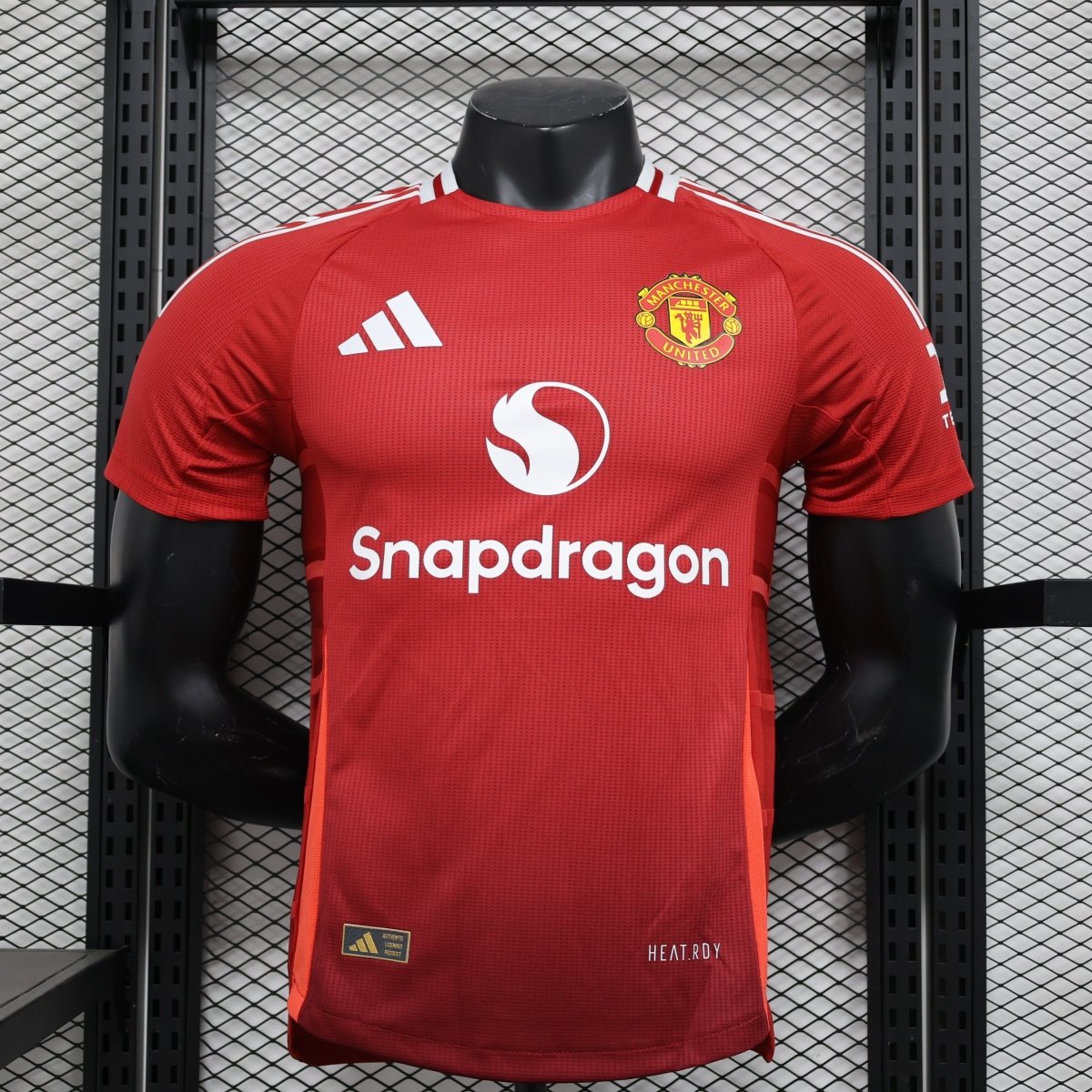 Camisa do Manchester United Home 24/25 Jogador - Garcêz Sports