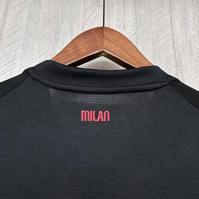 Camisa do Milan Titular 2025 Vermelha+preta - Garcêz Sports