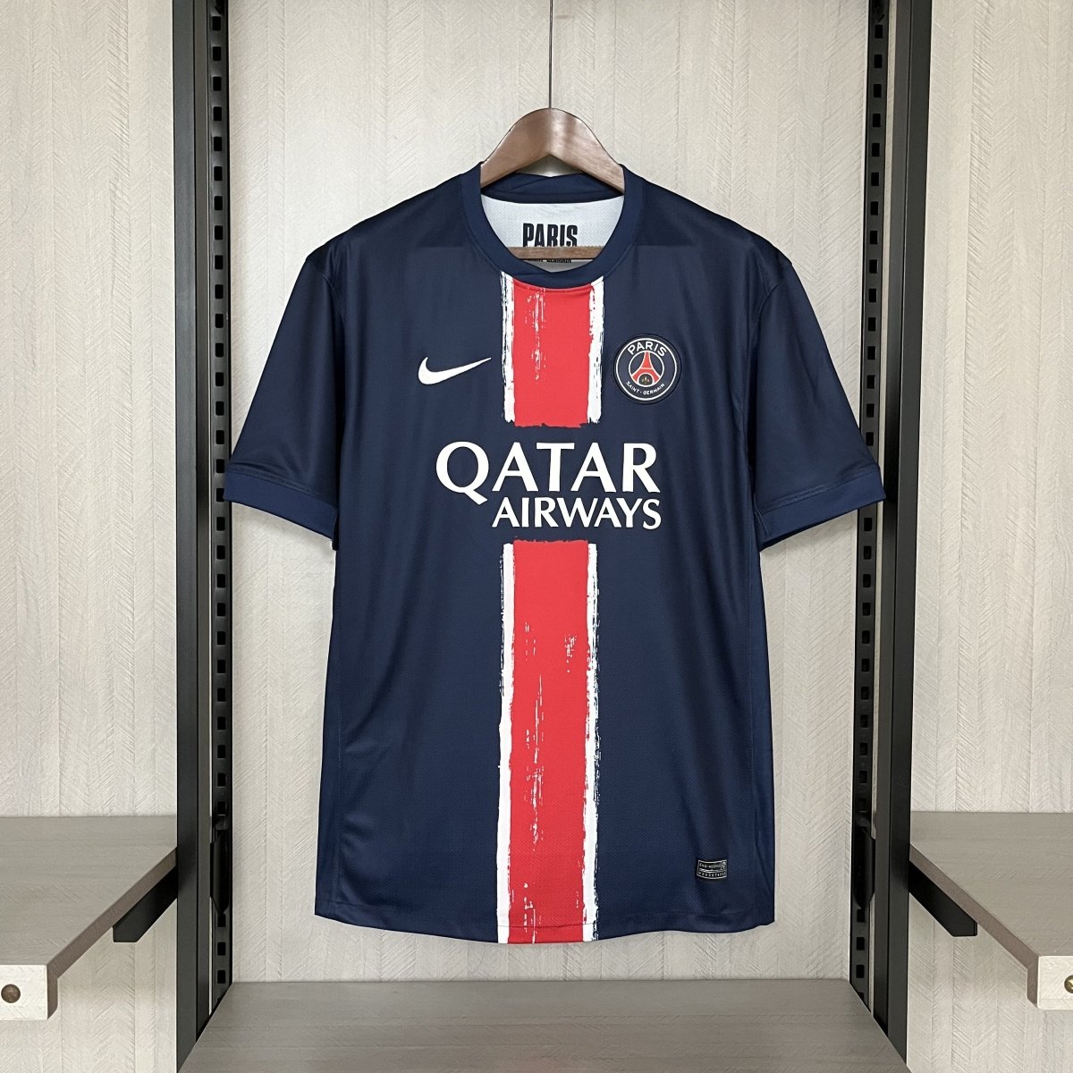 Camisa do PSG l 24/25 Azul e Vermelha - Garcêz Sports