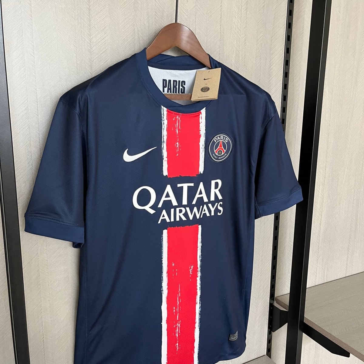 Camisa do PSG l 24/25 Azul e Vermelha - Garcêz Sports