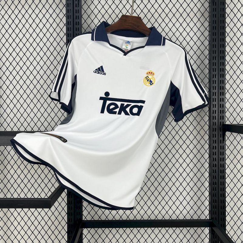 Camisa do Real Madrid retrô 2000/2001 - Garcêz Sports