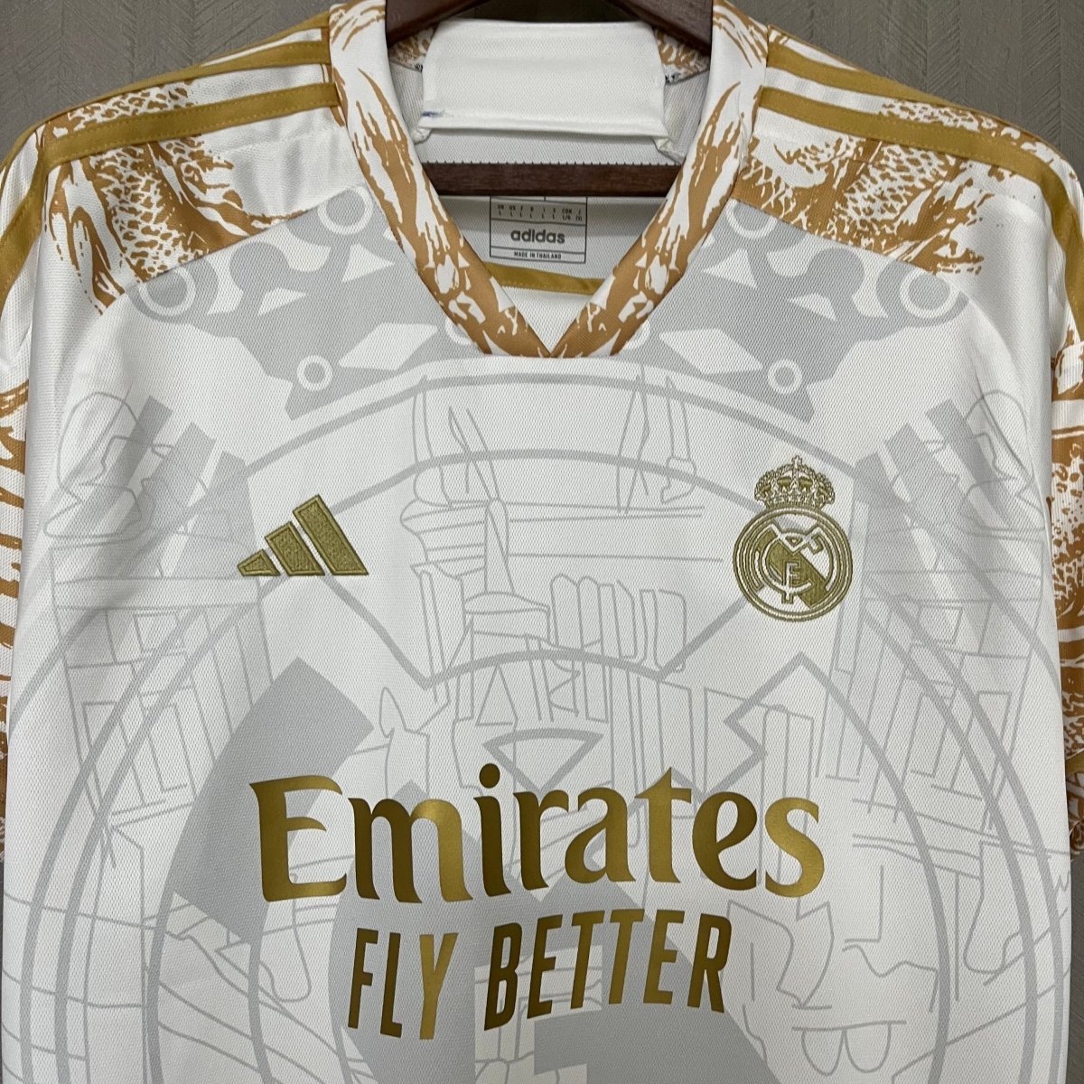 Camisa Edição Especial Real Madrid 23/24 - Gold - Garcêz Sports