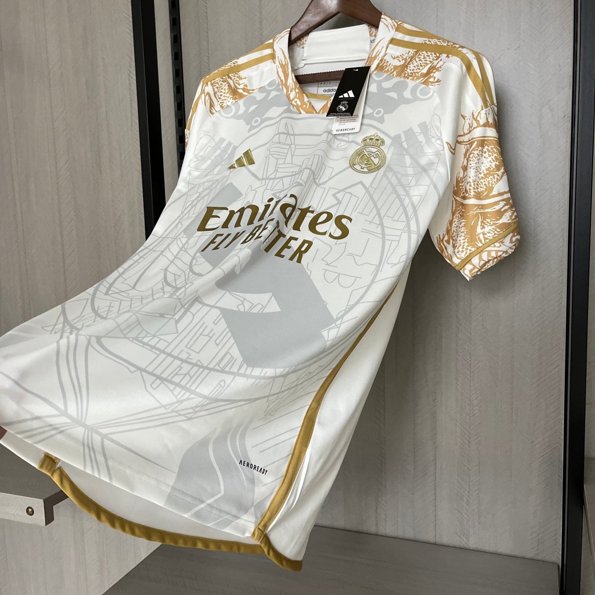 Camisa Edição Especial Real Madrid 23/24 - Gold - Garcêz Sports