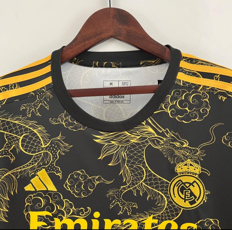 Camisa Edição Especial Real Madrid 23/24 - Gold Dragon - DA Sports Oficial