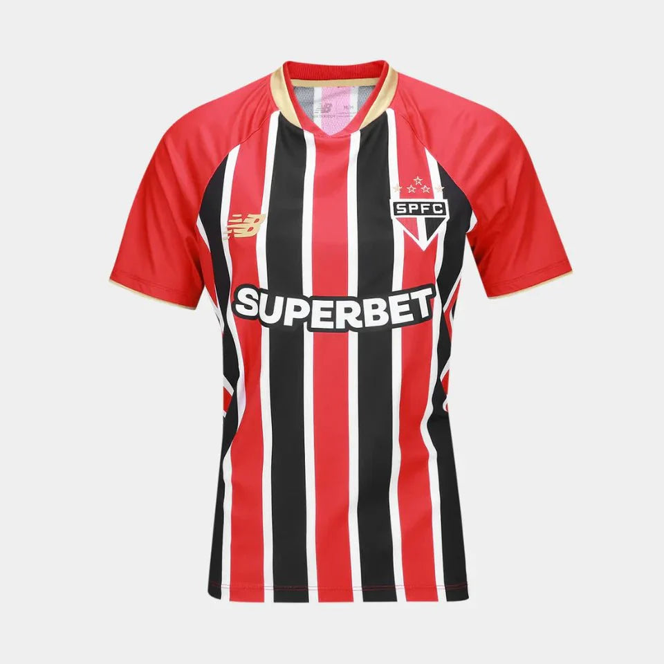Camisa Feminina New Balance São Paulo 2025/26 II - Garcêz Sports