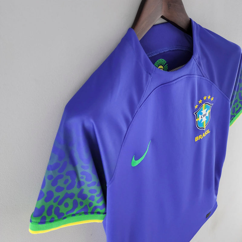 Camisa Feminina Seleção Brasil II 22/23 Nike - Azul - DA Sports Oficial