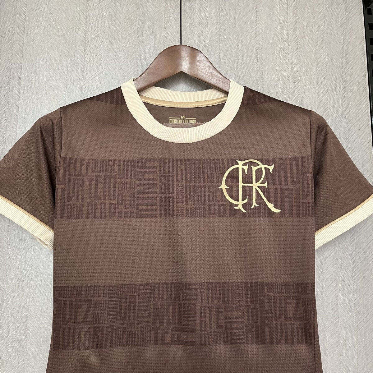 Camisa Flamengo Identidade - Marrom - (Feminina) - Garcêz Sports