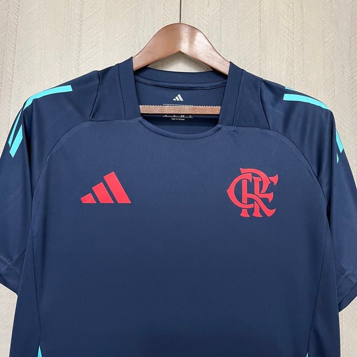 Camisa Flamengo Treino 2025/26 - Torcedor Masculino - Azul Marinho - Garcêz Sports
