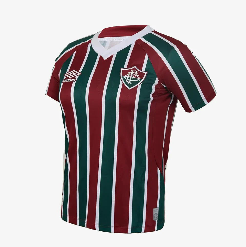 Camisa Fluminense 2025/26 I Tricolor Umbro - Feminina - Garcêz Sports