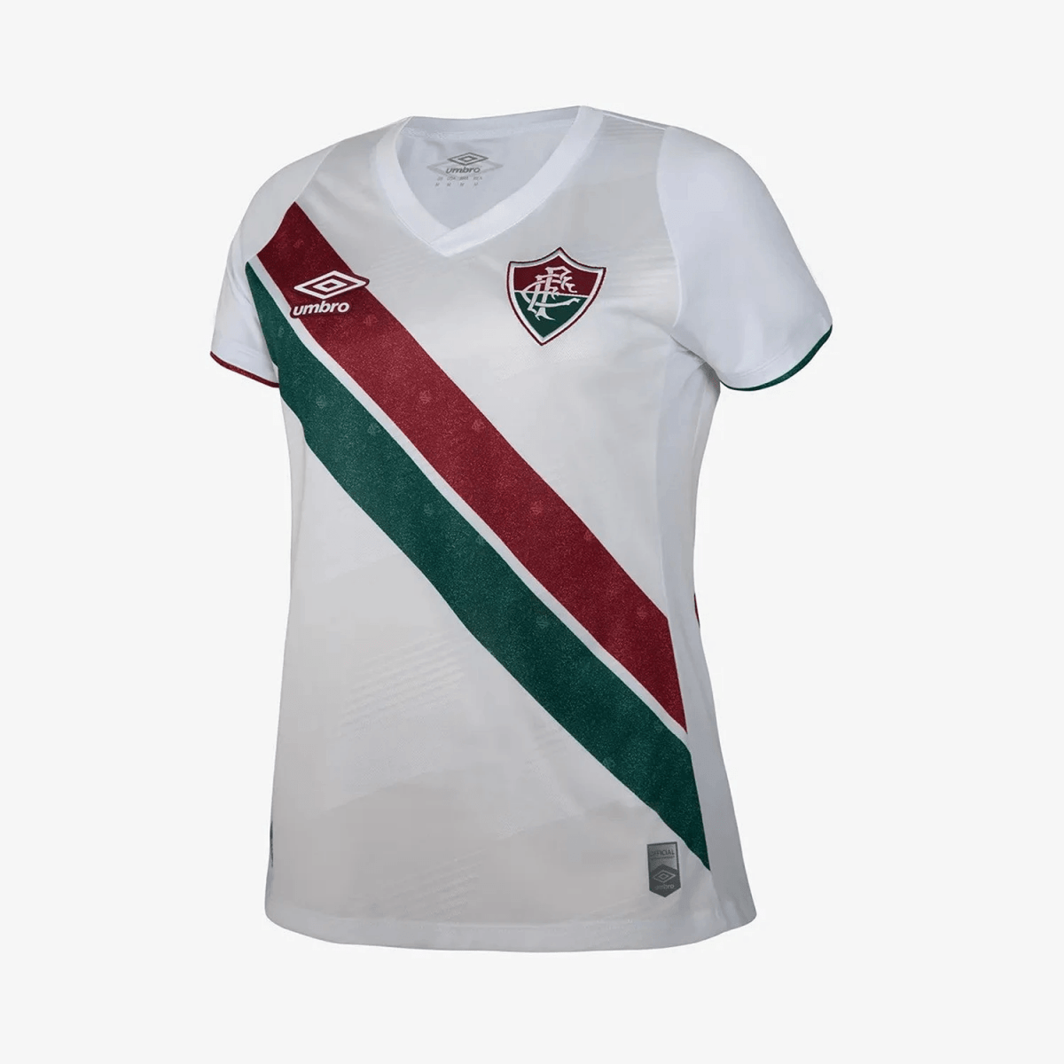 Camisa Fluminense 24/25 I Tricolor Umbro Branca - (Feminina) - Garcêz Sports
