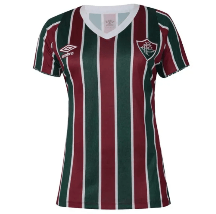Camisa Fluminense 24/25 I Tricolor Umbro - (Feminina) - Garcêz Sports