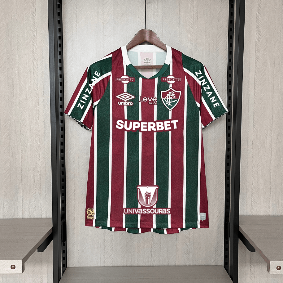 Camisa Fluminense 24/25 l Tricolor Umbro (Com todos patrocinadores) - Garcêz Sports