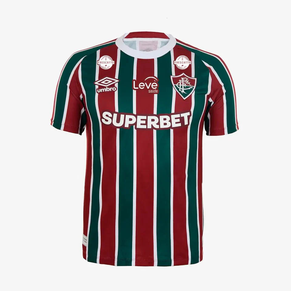 Camisa Fluminense I 2025/26 Umbro - (Com Patrocinios) - Garcêz Sports