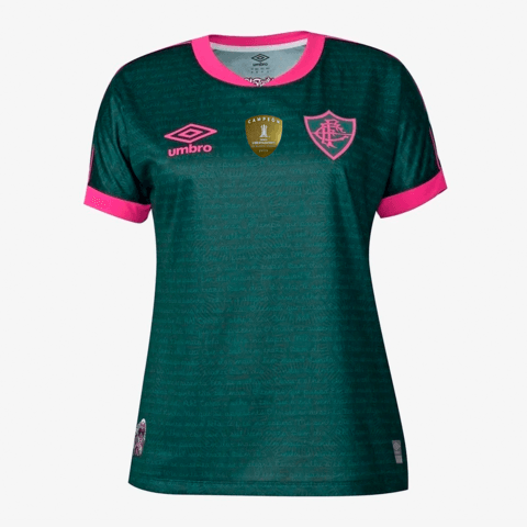 Camisa Fluminense I 23/24 Umbro - Verde Feminino - DA Sports Oficial
