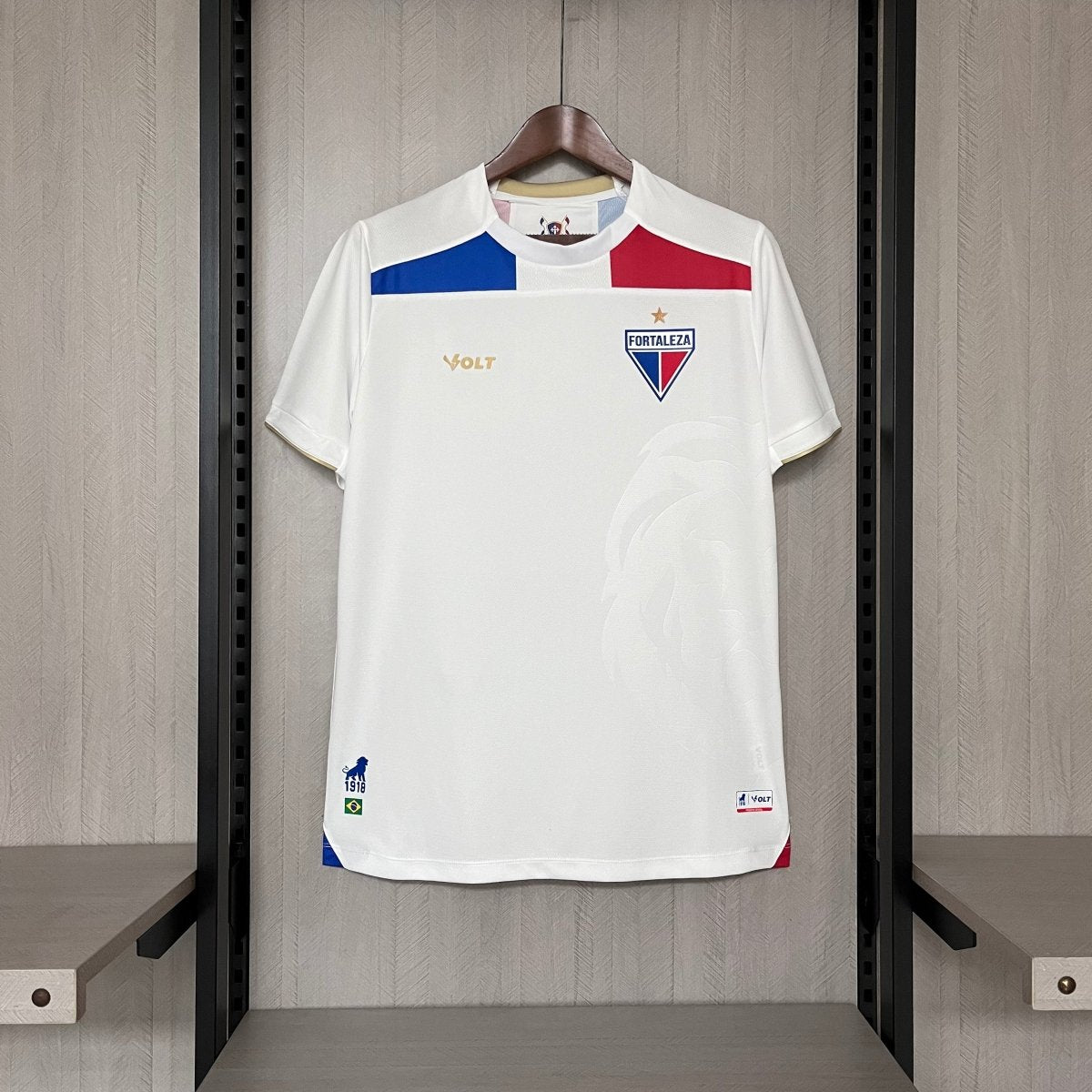 Camisa Fortaleza II 2025 Branca com detalhes - Garcêz Sports