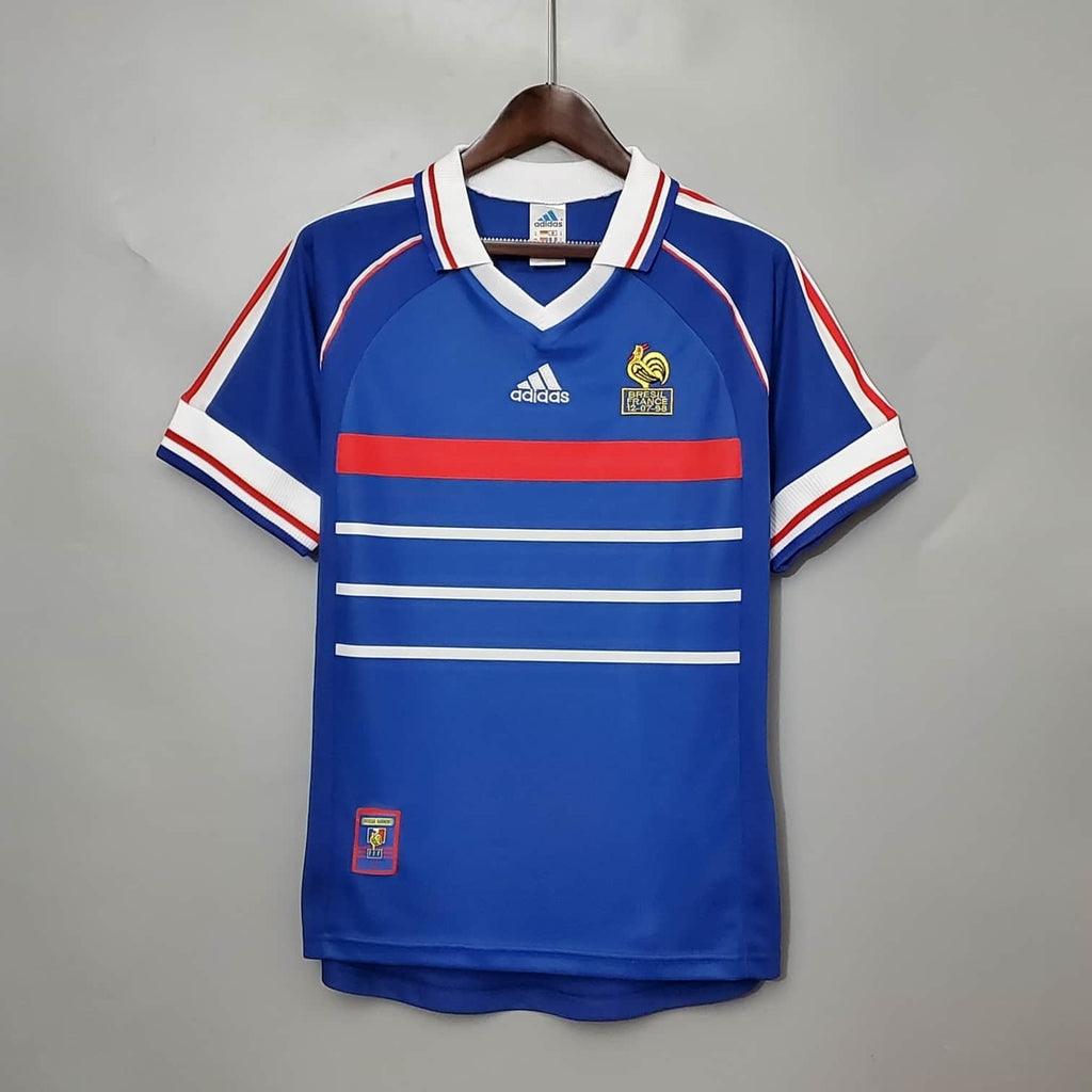 Camisa França Retrô 1998 Azul - Adidas - Garcêz Sports